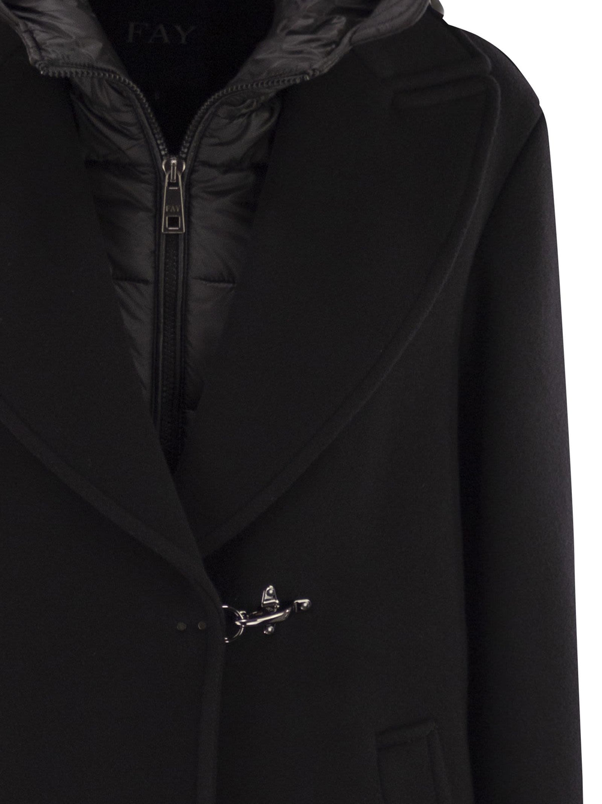 FAY Fay Women Double Front Coat In Wool And Cashmere