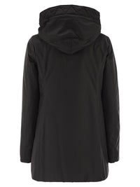 Fay Women Technical Gabardine Toggle Coat