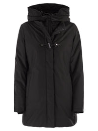 Fay Women Technical Gabardine Toggle Coat
