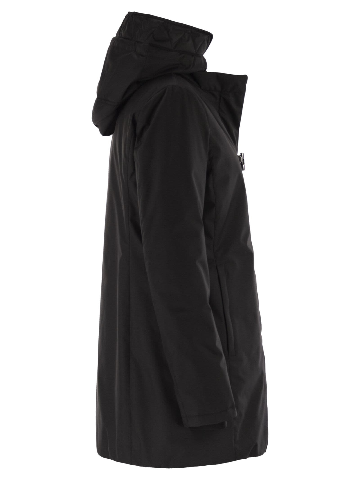 Fay Women Technical Gabardine Toggle Coat