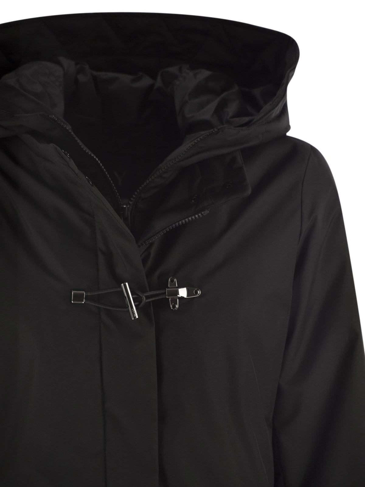 Fay Women Technical Gabardine Toggle Coat