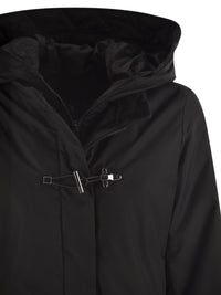 Fay Women Technical Gabardine Toggle Coat