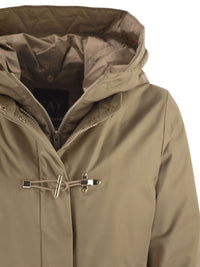 FAY Fay Women Technical Gabardine Toggle Coat