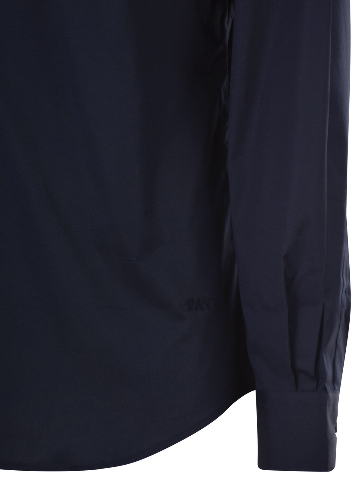 Fay Men Regular Fit Shirt In Stretch Poplin