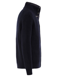 Fay Men Wool Cardigan With Removable Padded Gilet