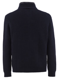 Fay Men Wool Cardigan With Removable Padded Gilet