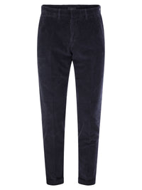 Fay Men Slim Corduroy Trousers
