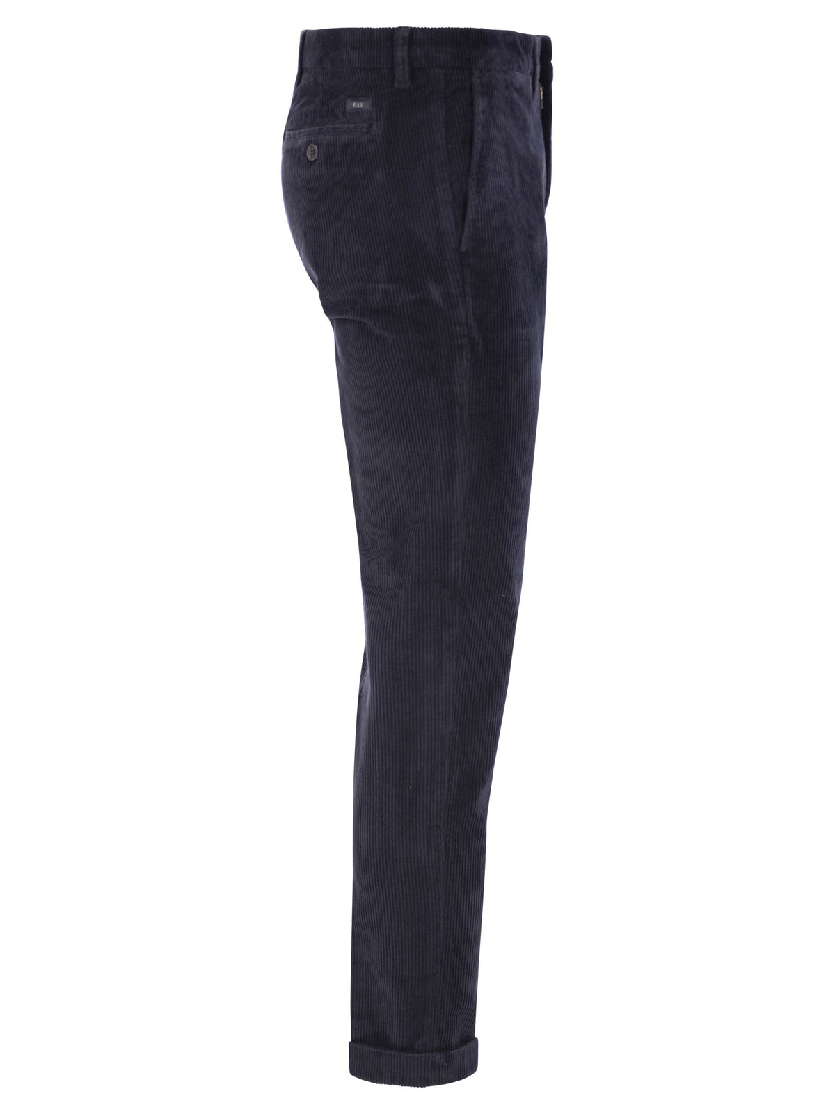 Fay Men Slim Corduroy Trousers