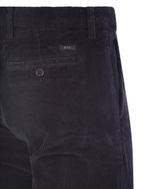 Fay Men Slim Corduroy Trousers