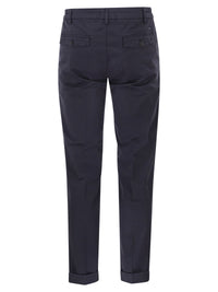 FAY Fay Men Slim Fit Trousers In Stretch Gabardine