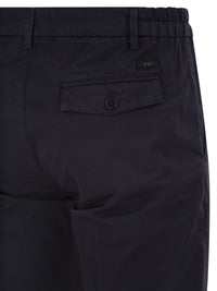 FAY Fay Men Slim Fit Trousers In Stretch Gabardine