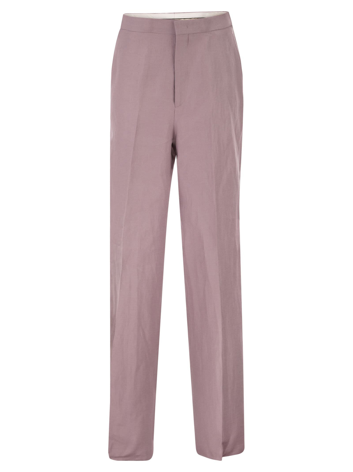 Tagliatore Women Tailored Linen Trousers