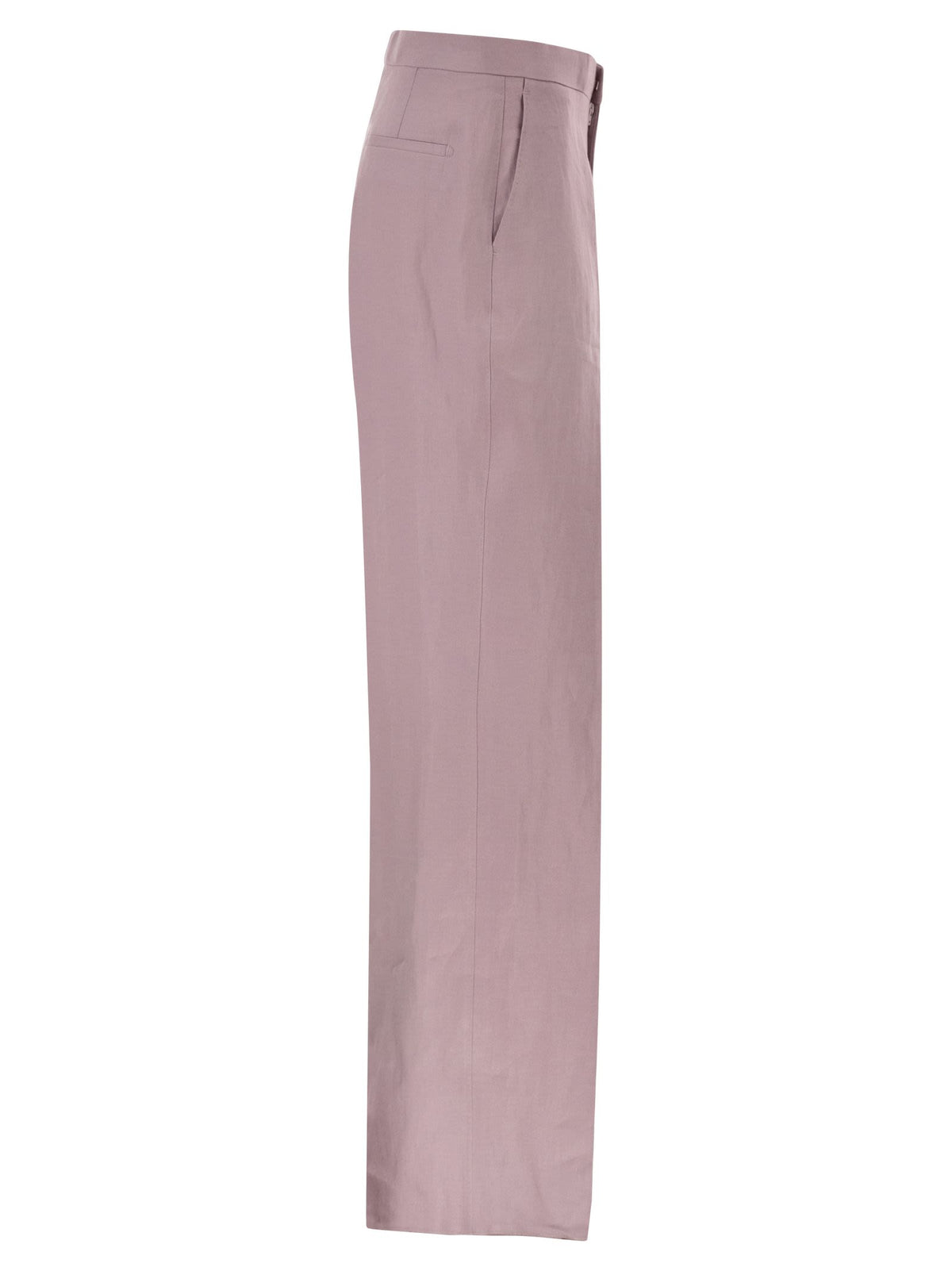 Tagliatore Women Tailored Linen Trousers