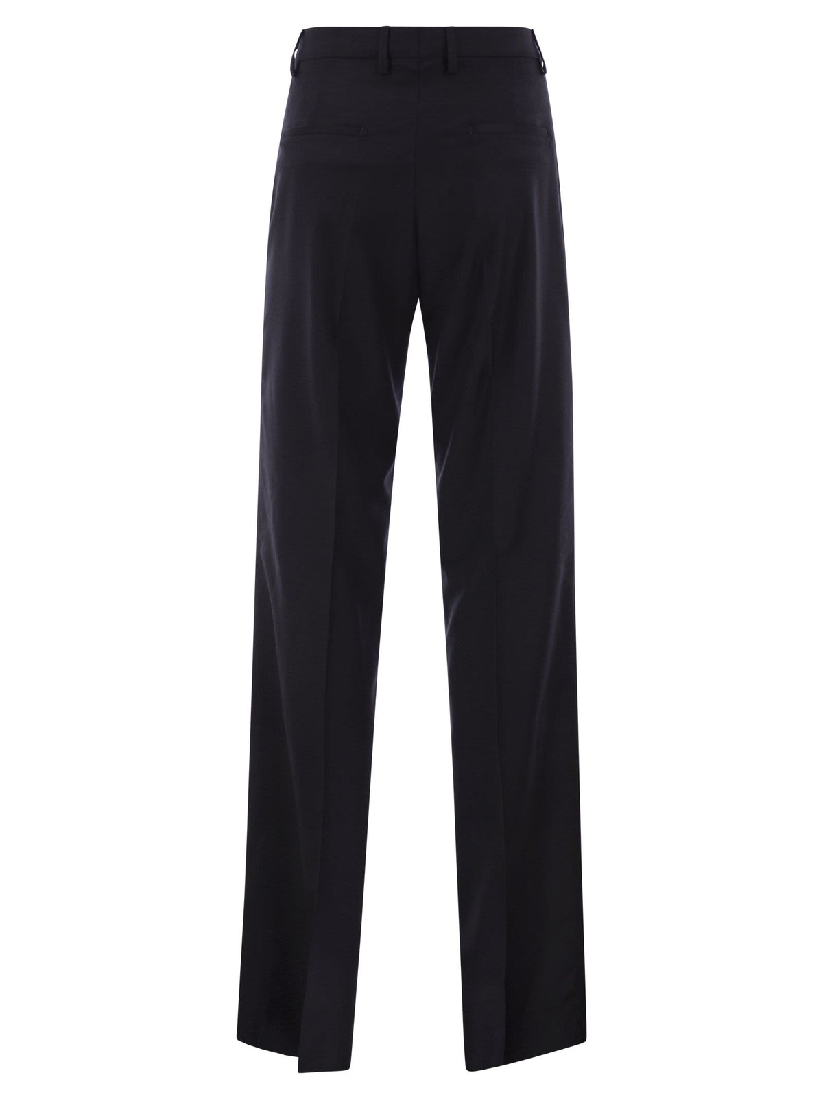 Tagliatore Women Virgin Wool And Silk Tailored Trousers
