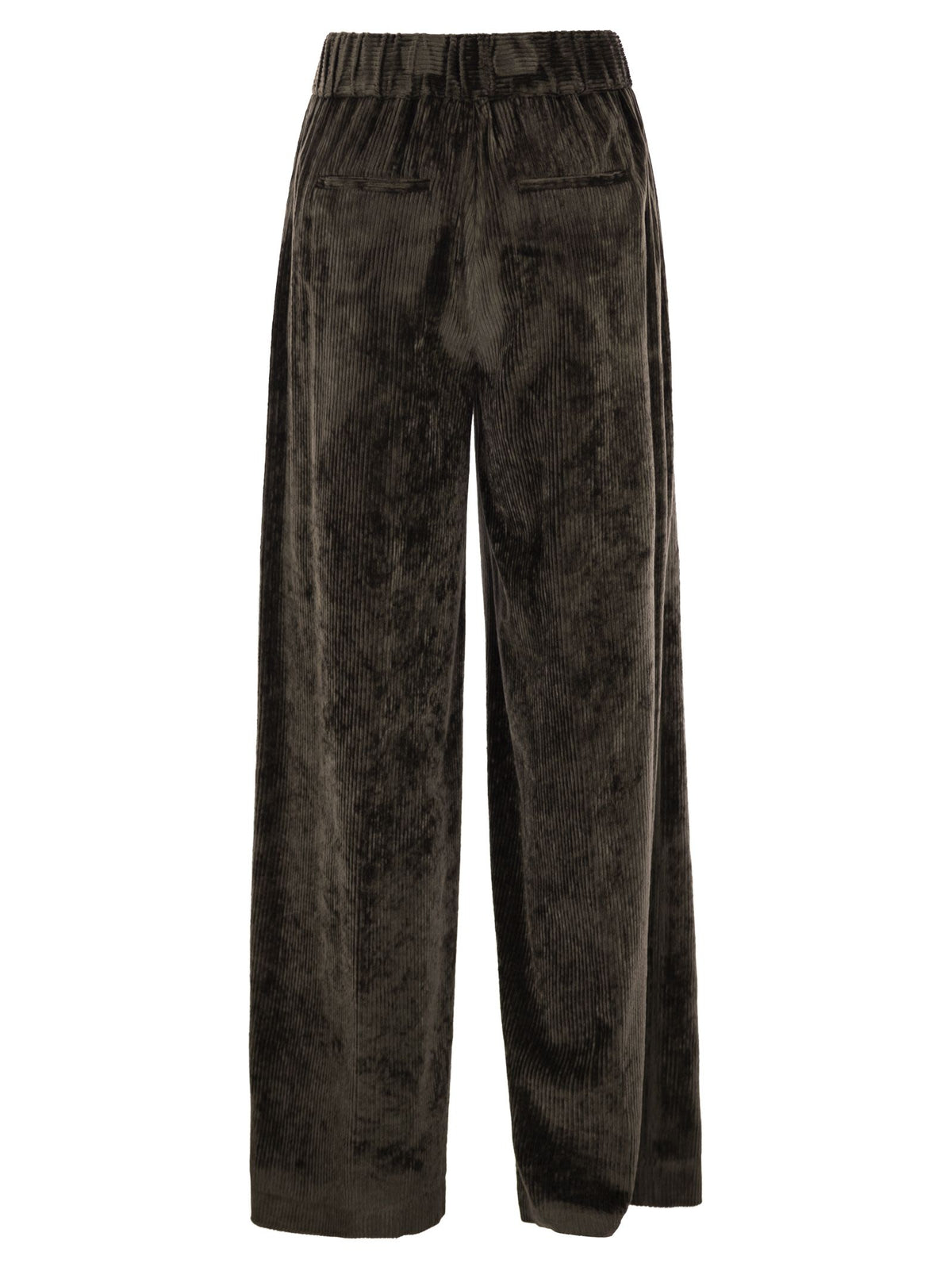 Peserico Women Fluid Corduroy Trousers
