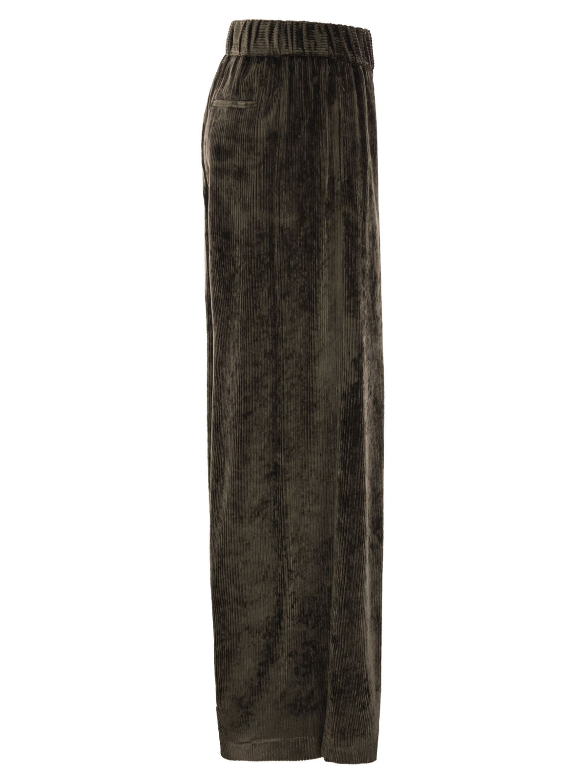 Peserico Women Fluid Corduroy Trousers