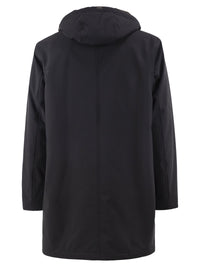 Herno Men Technical Hooded Coat