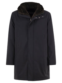 Herno Men Technical Hooded Coat
