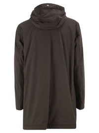 Herno Men Lightweight Stretch Technical Parka With Hood