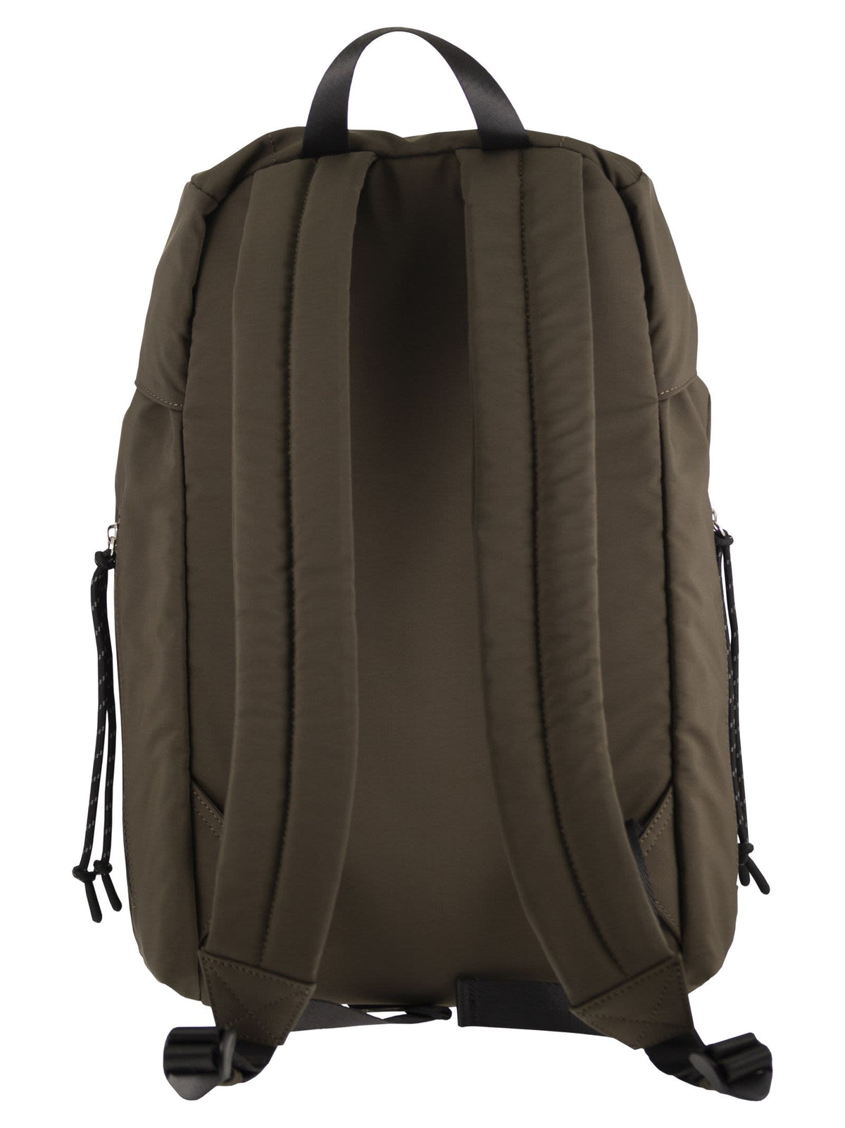 A.P.C. Men Nylon Backpack With Buckles And Pockets
