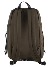 A.P.C. Men Nylon Backpack With Buckles And Pockets