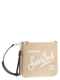 MC2 SAINT BARTH Mc2 Saint Barth Unisex Parisienne - Corduroy Clutch Bag
