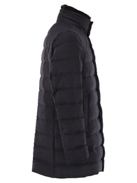 Herno Men Down Jacket With Fur Collar