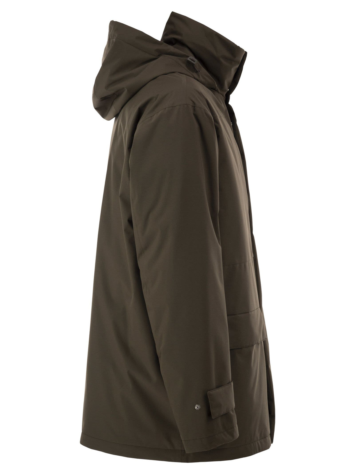 Herno Men Technical Hooded Padded Parka