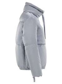 Herno Women High-Neck Down Jacket With Drawstring Collar