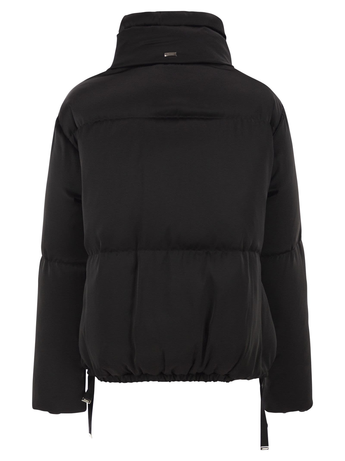 Herno Women High-Neck Down Jacket With Drawstring Collar