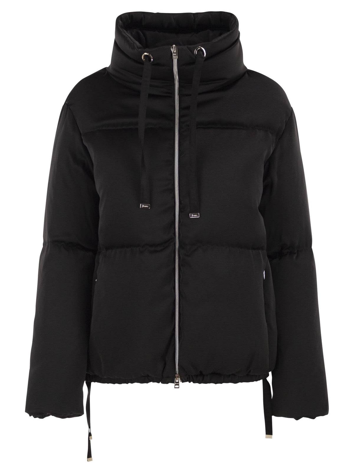 Herno Women High-Neck Down Jacket With Drawstring Collar