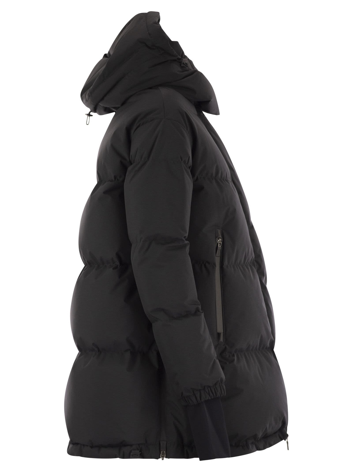 Herno Women Medium 2-Layer Hooded Down Jacket