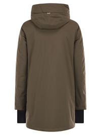 Herno Women A-Shaped Down Jacket With Hood, 2 Layers