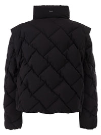 HERNO Herno Women Matt Nylon Down Jacket With Detachable Sleeves