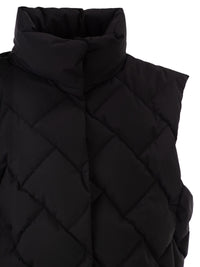 HERNO Herno Women Matt Nylon Down Jacket With Detachable Sleeves