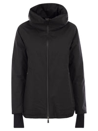 Herno Women A-Shaped Down Jacket With Hood, 2 Layers