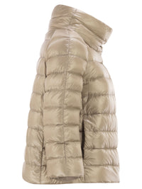 Herno Women Sofia - Mini Cape With 3/4 Sleeves