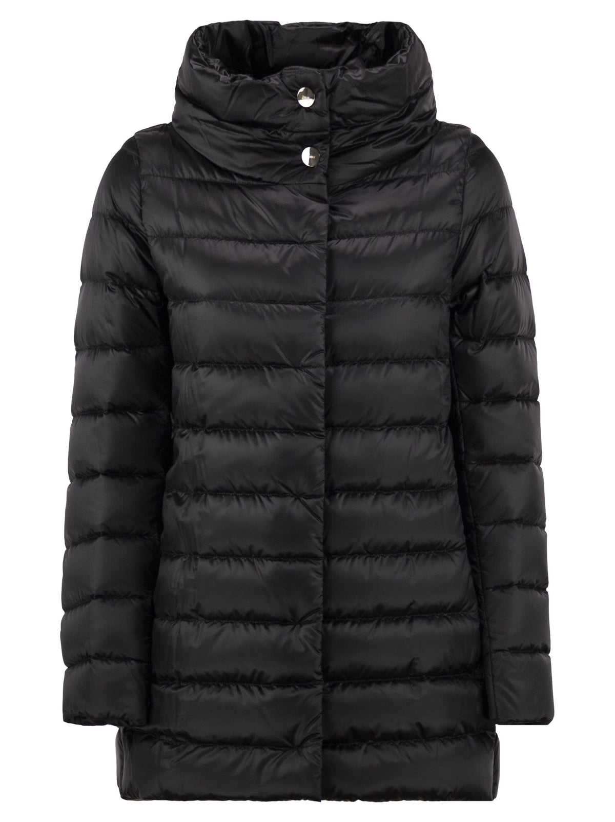 Herno Women Amelia - Long Ultralight Nylon Down Jacket