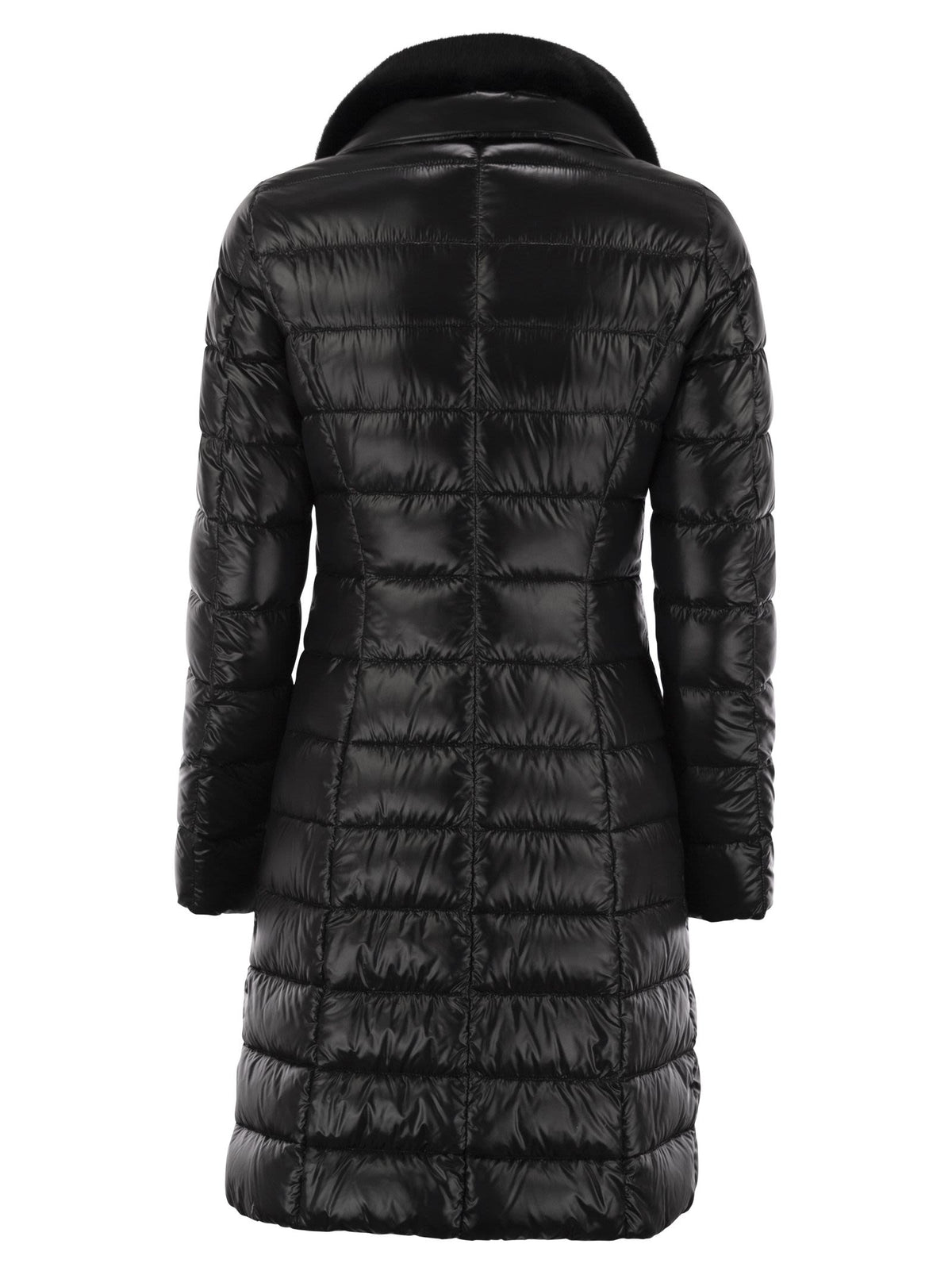 Herno Women Elisa - Long Down Jacket In Ultralight Nylon