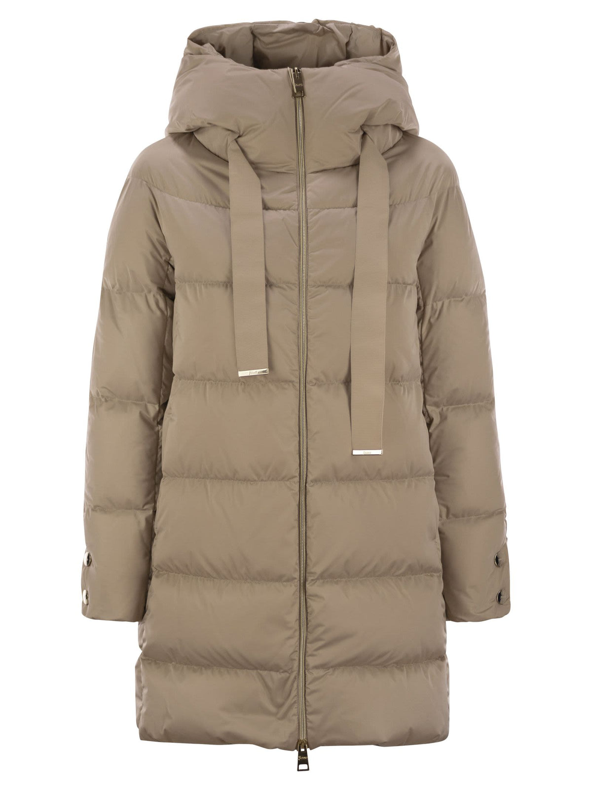 Herno Women A-Shape Down Jacket With Hood