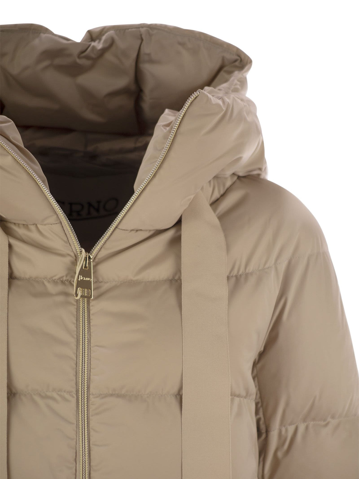 Herno Women A-Shape Down Jacket With Hood