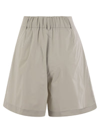 Herno Women Stretch Nylon Shorts