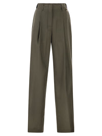 Herno Women Trousers In Tropical Wool