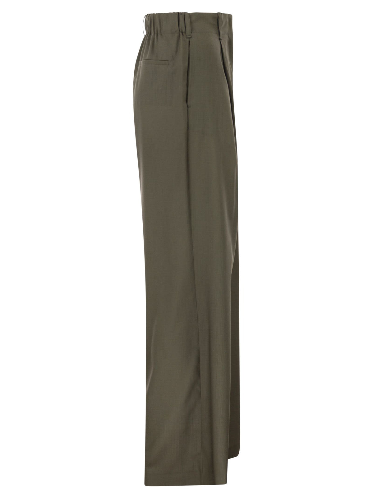 Herno Women Trousers In Tropical Wool