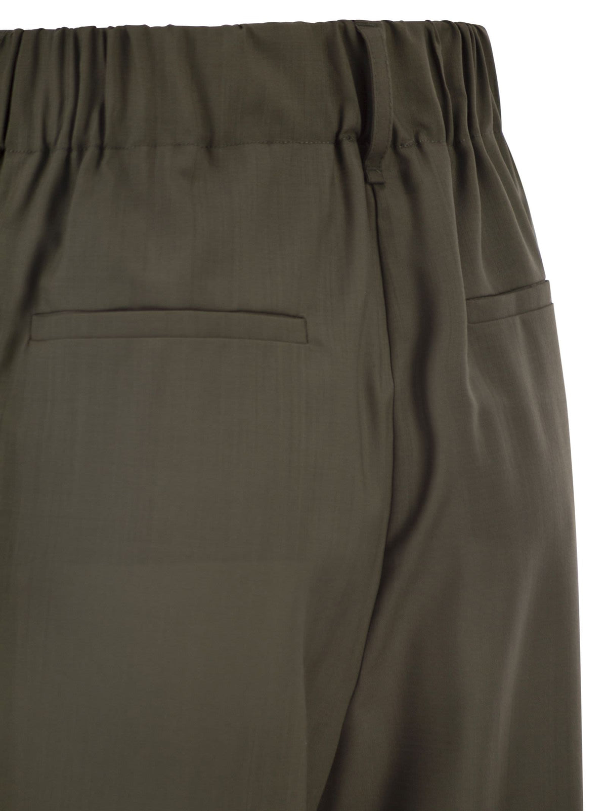 Herno Women Trousers In Tropical Wool
