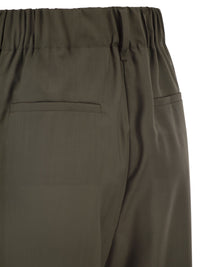 Herno Women Trousers In Tropical Wool