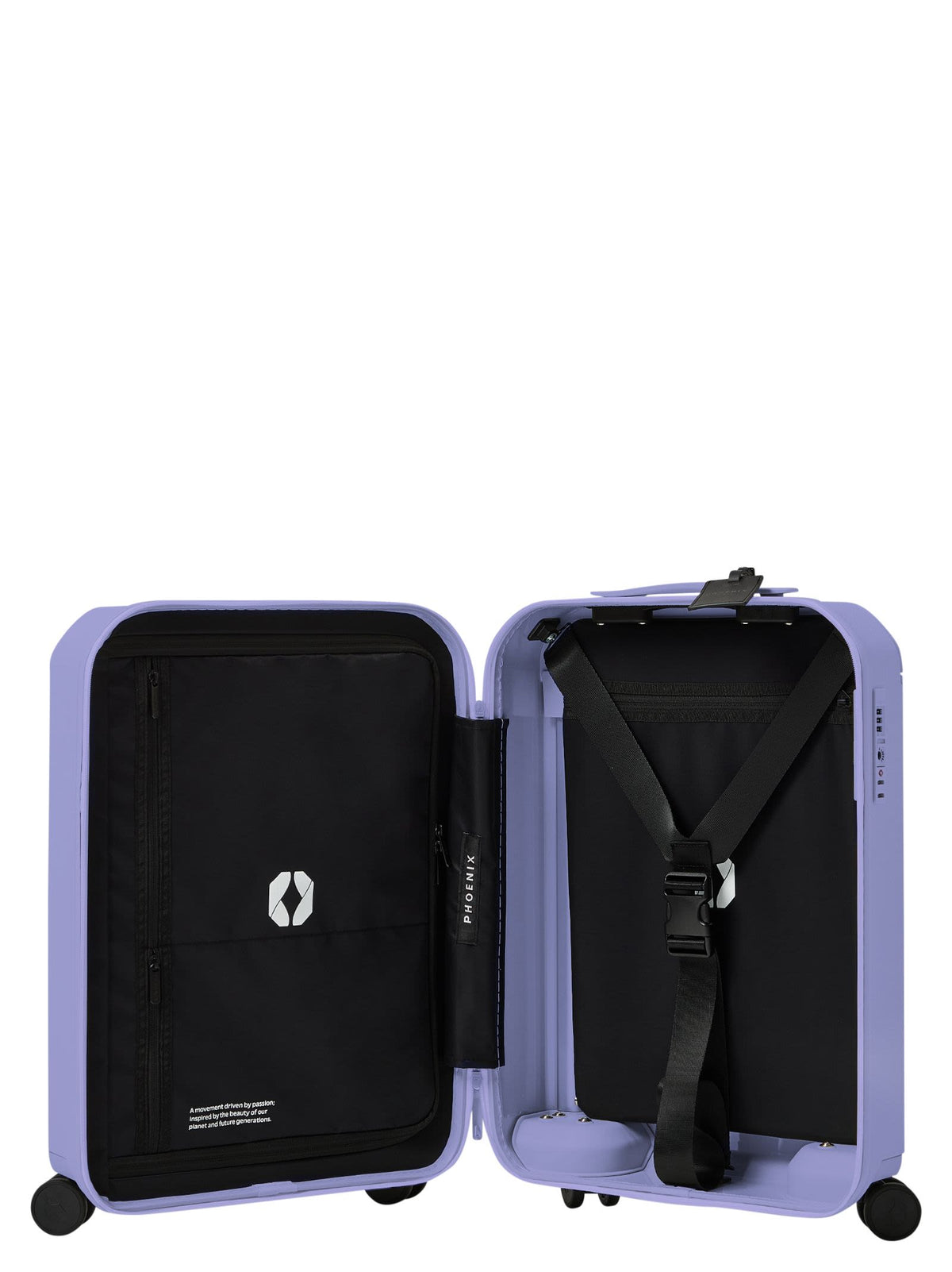 Phoenix Unisex Tela 40 Cabin - Hard-Shell Cabin Suitcase