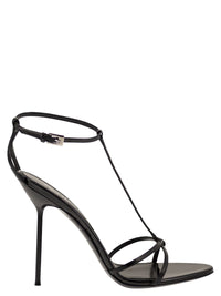 Paris Texas Women Lidia T-Strap Sandal - Patent Leather T-Strap Sandals