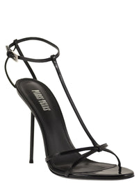 Paris Texas Women Lidia T-Strap Sandal - Patent Leather T-Strap Sandals