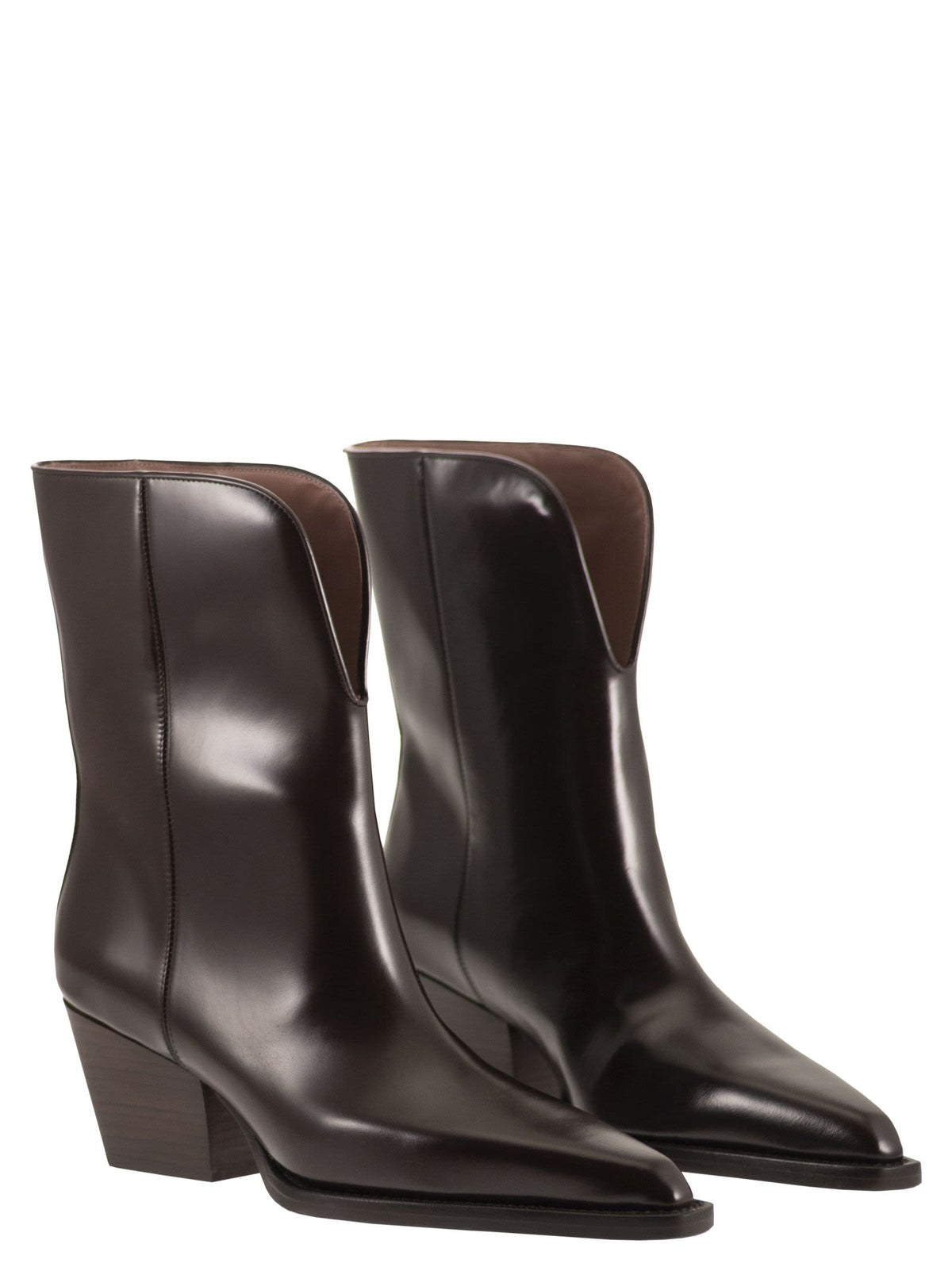 Paris Texas Women Jane Midcalf Boot 60 - Calfskin Mid-Calf Boots
